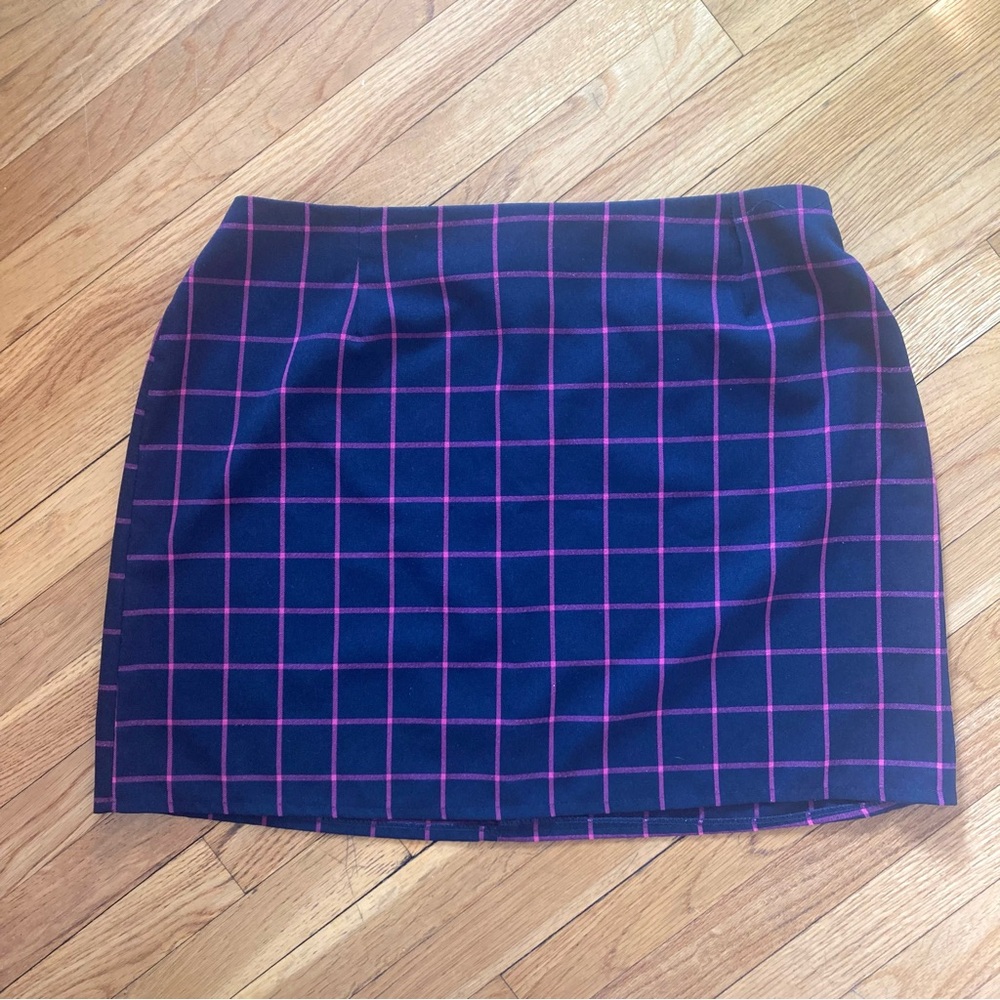 Checkered Nasty Gal miniskirt